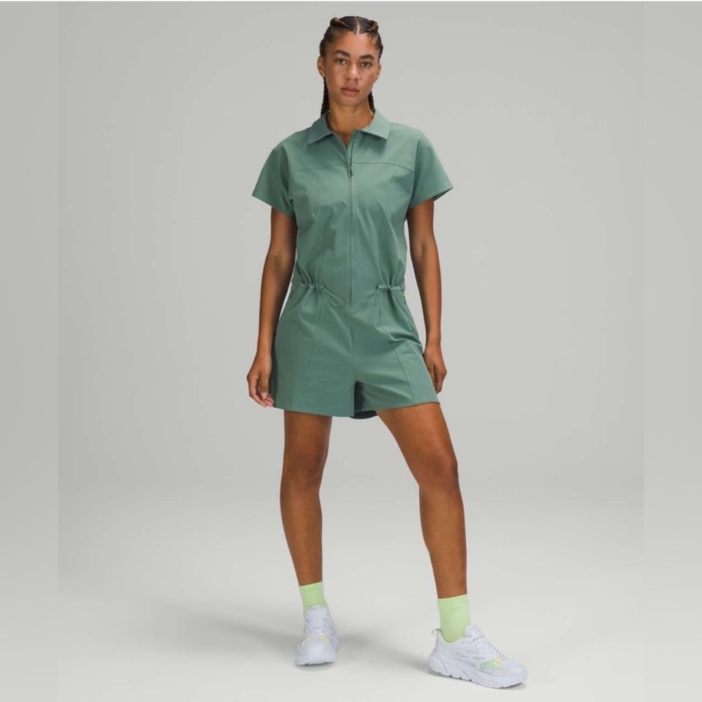 Lululemon stretch rib pocketed romper 8